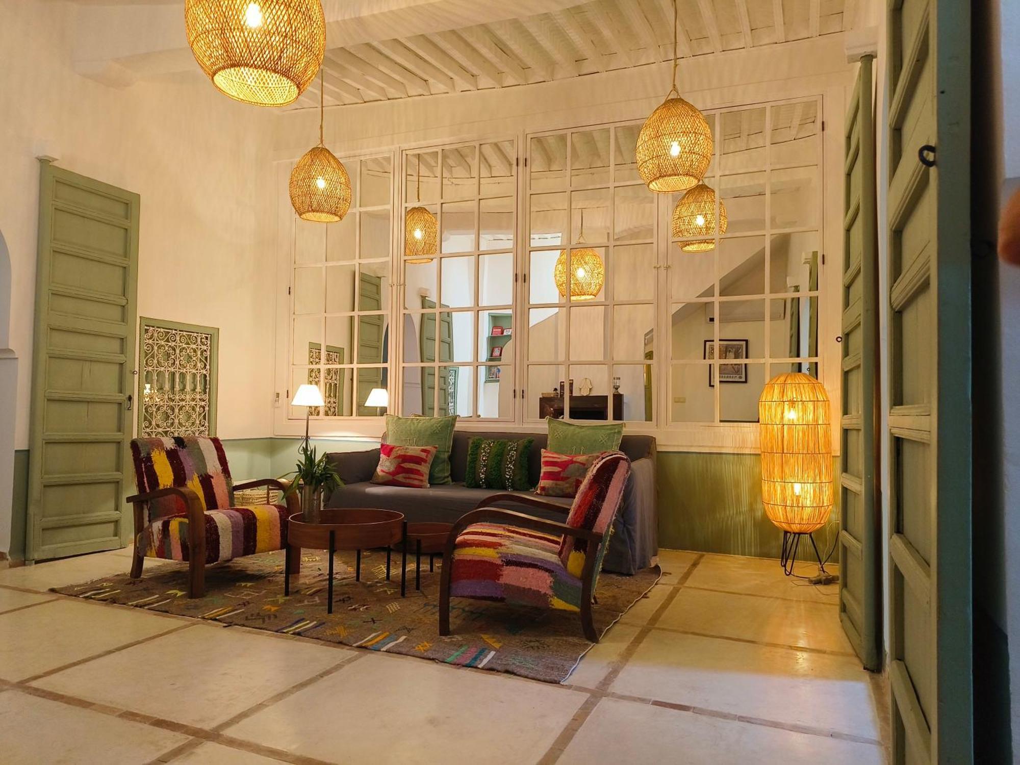 Dar Dabakech, Proche Jemma El Fna, Souk, Centre Medina, Riad, Logement Entier De 2 A 6 Personnes Marrakesh Eksteriør bilde